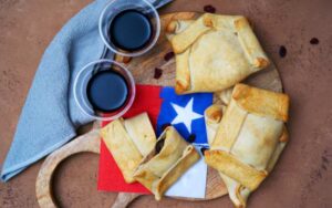 empanadas y vino