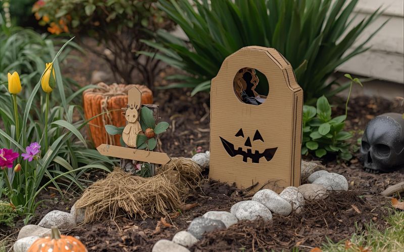 tumba casera halloween